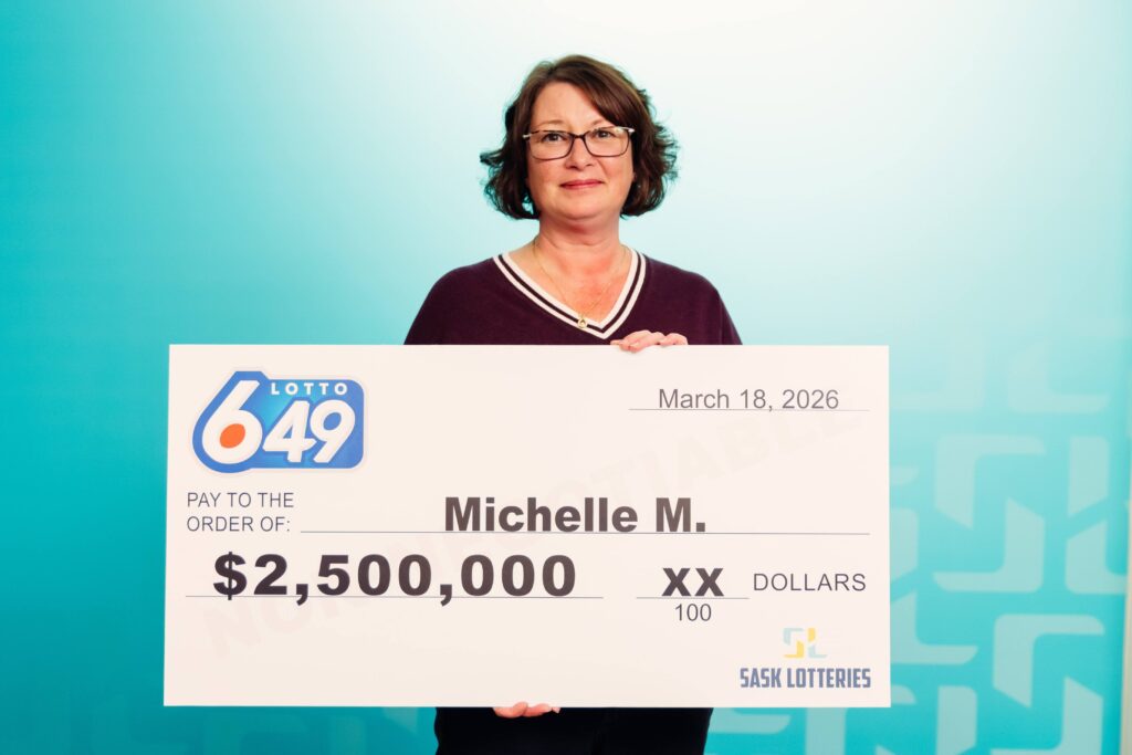 Lottery winner Michelle Myrowich